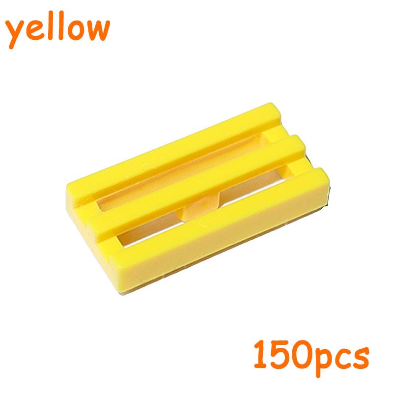 2412 30244 Building Blocks 150pcs MOC Parts Brick Tile Modified Special 1 x 2 Grille Assemble Particles