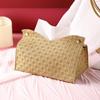Tissue Box Scandinavian Home Living Room Decoration Tissue Box Leather Tissue Holder Tissue Extractor Toilet Paper Holder