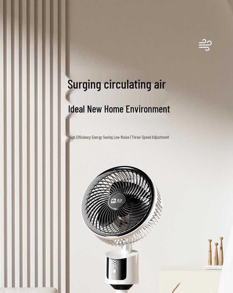 USB-Powered Air Circulation Fan for Indoor/Outdoor Use