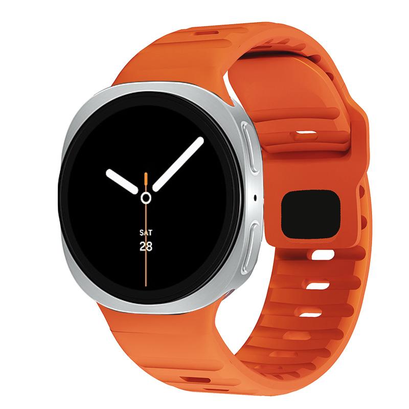 Силиконовый ремешок для Samsung Galaxy watch 8 Ремешок 40 мм 44 мм Дышащий Спортивный ремень Браслет correa galaxy watch 8 Классический ремешок 46 мм