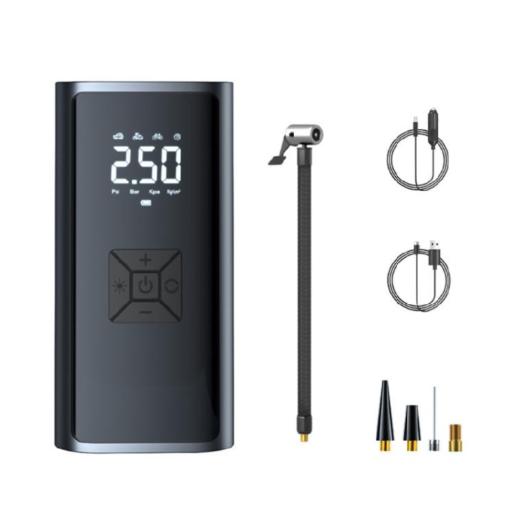 Многофункциональное эффективное пусковое устройство Высокоэффективный шинный насос Воздушный компрессор с предустановленным давлением для автомобиля