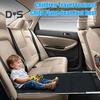 Kids Airplane Travel Footrest Extender Pad Foldable Flight Bed with Anti-Slip Support Seat Extension Pad for Children