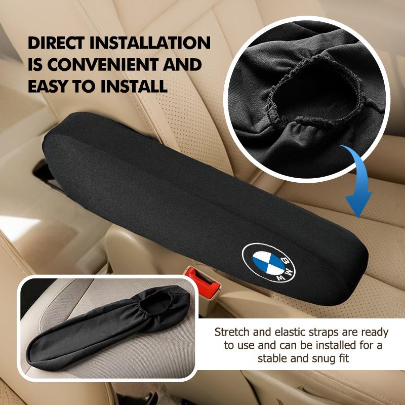 QRPZ1 Car Seat Side Armrest Handle Leather Cover Dust-proof Protective For BMW M Performance Alpina M3 M5 M6 X1 X3 X4 X5 G20