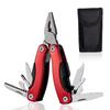 Portable Pocket Multitool Pliers Knife Screwdriver Hand Tool for Outdoor Survival Camping Hunting and Hiking with Nylon Sheath