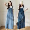 Women's Slim Fit Casual Denim Overall Dress