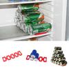 Wine Bottle Organizer Holder Silicone Cans Fridge Mats Beverages Racks  Cocina Storage Rack Shelf