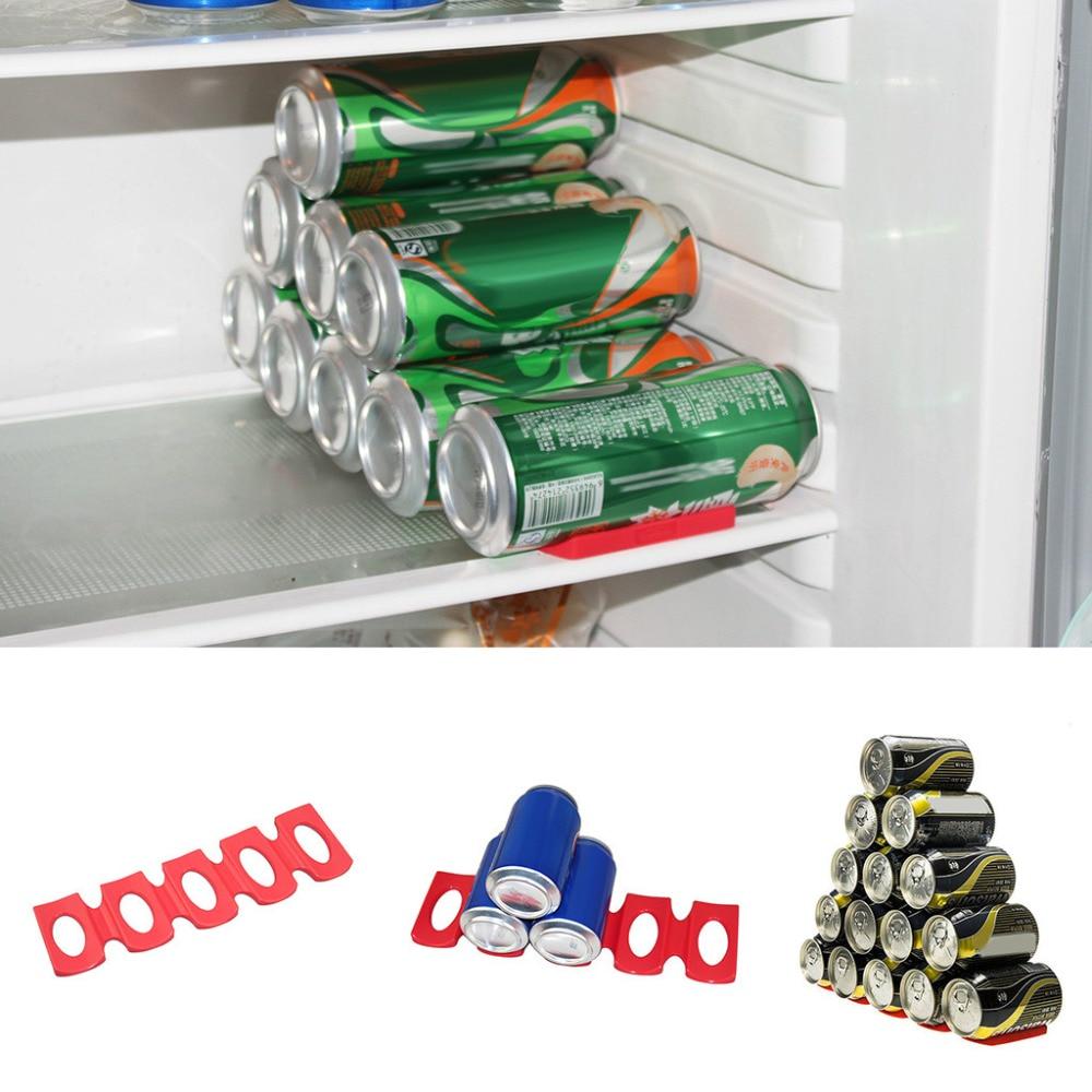 Wine Bottle Organizer Holder Silicone Cans Fridge Mats Beverages Racks Cocina Storage Rack Shelf