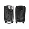 KEYYOU New Flip Folding Remote Key Case 3 Button Black 3 BTN For Vauxhall Opel Astra Vectra Zafira HU100 Blade Free Shipping