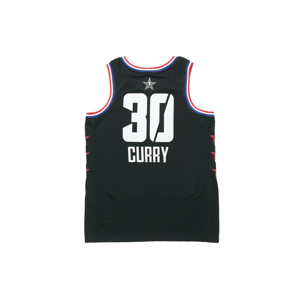 Nike Баскетбольный жилет NBA 2019 All-Star Golden State Warriors Stephen Curry Breathable Jersey для мужчин, черный AQ7295-011