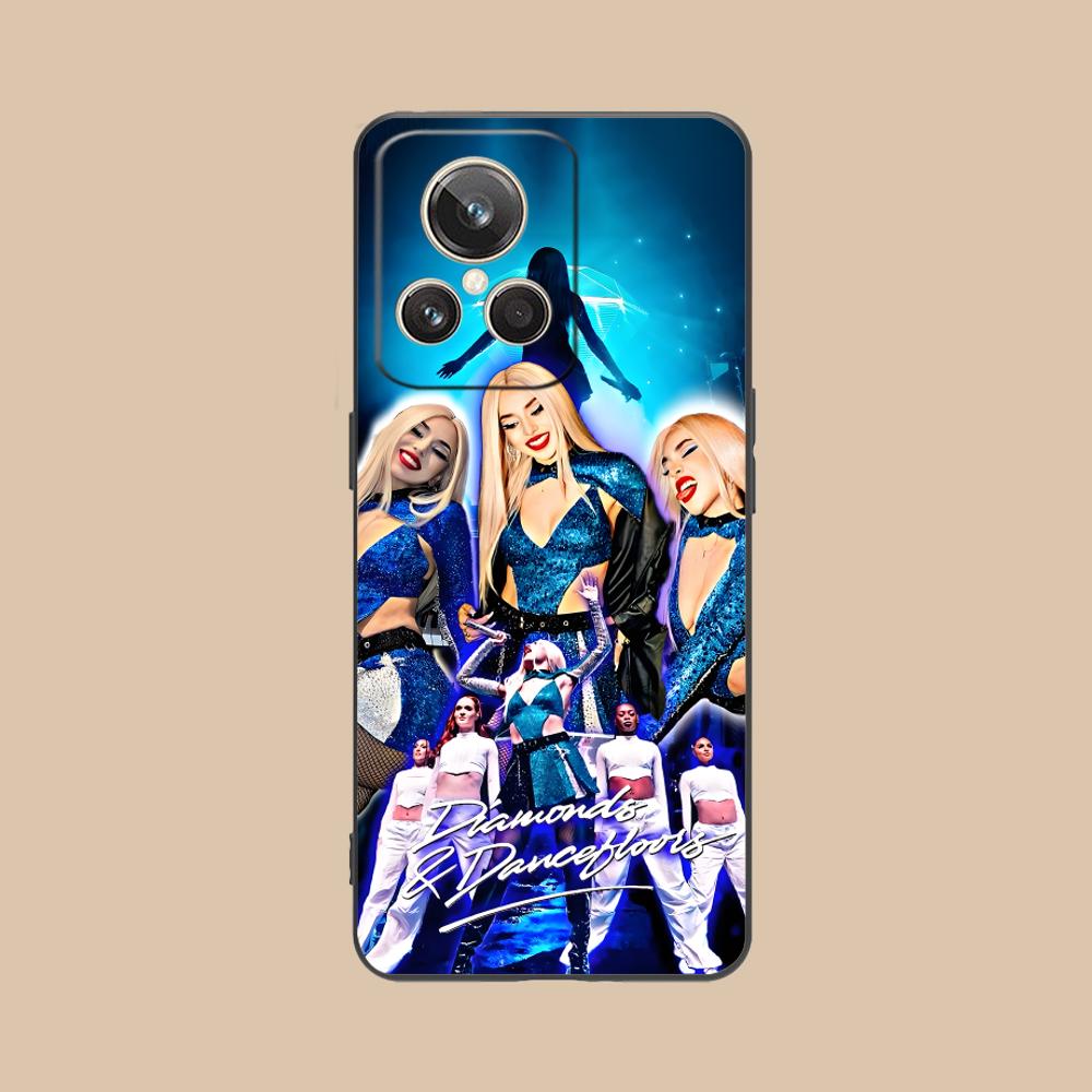 Модный матовый чехол из ТПУ Ava Max для мобильного телефона Realme GT 8 Neo Pro C75 73 71 C67 65 C55 53 C35 31 C20 15 Цветная крышка