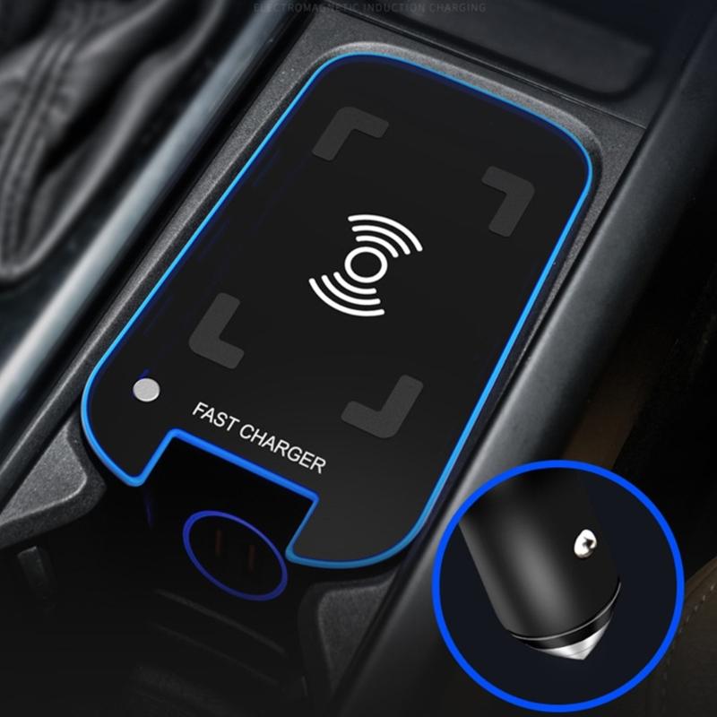Quick Charging Plate 15W Car Wireless Charging Holder Car Phone Charging Station for XC60 XC90 S90 Phone Charging Holder