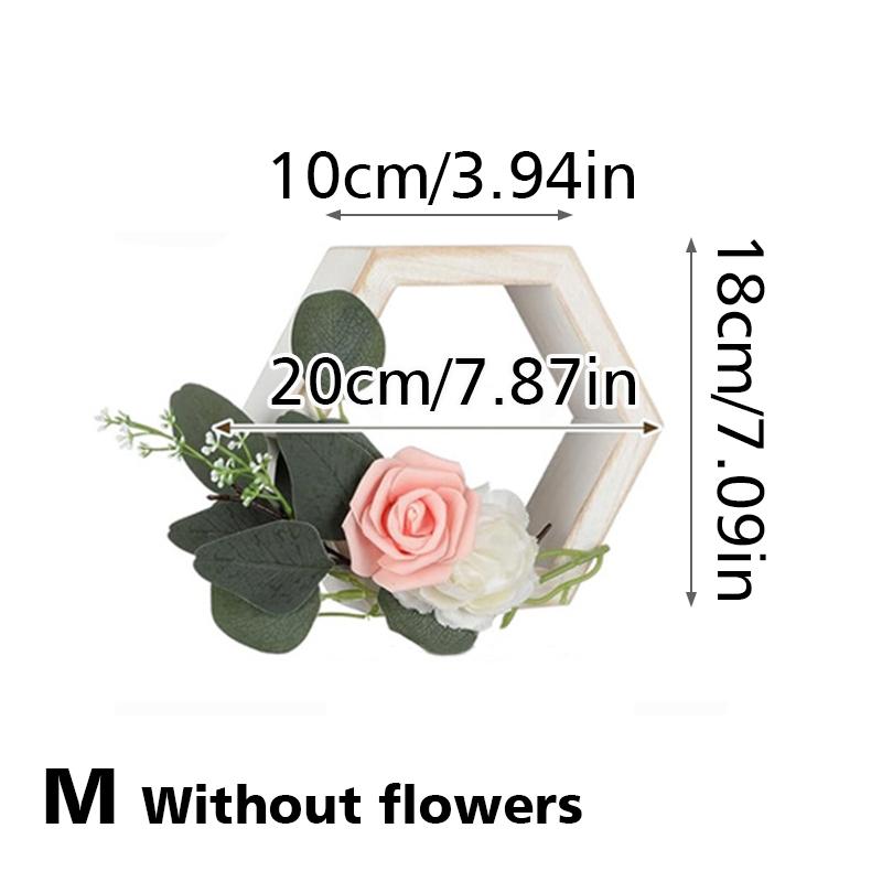 Украшения для венков ручной работы, свадебные кашпо, подсвечники, тунговое дерево, деревянные