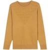 Women's Knitted Sweater Top with Autumn and Winter Long SleevesLoose Oversized Slimming Sweater with Low Round Neck