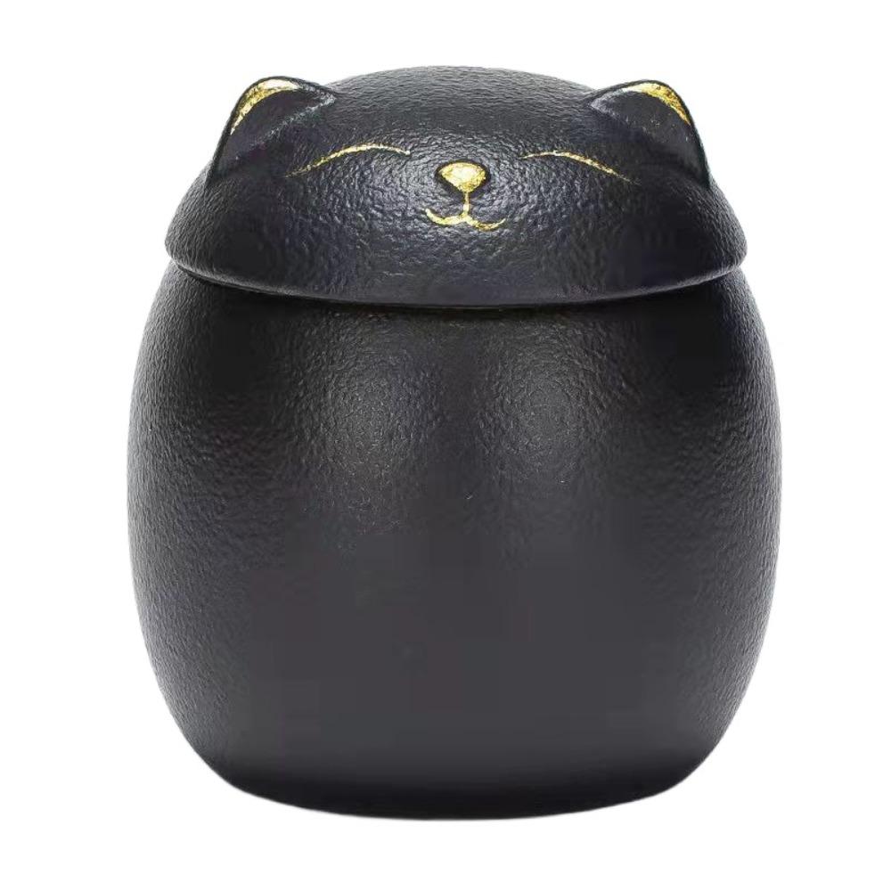 Подарочная керамическая погребальная урна для питомцев 200 мл Форма собаки/кошки Коробка для хранения праха Мемориалы с крышкой Урны для кремации собак кошек Товары для собак