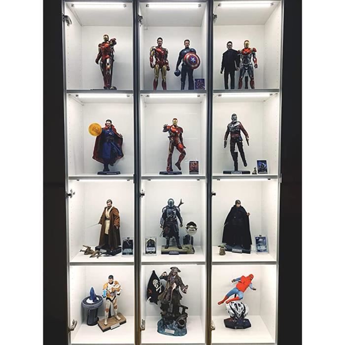 Комплект световых полос - Cefrank - 300 мм - 510 лм - Выключатель - LED Белый