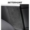 Betterhumz Для Tesla Model Y Juniper Model 3 Highland Из Алькантары Накладка на стойку двери Защитная от столкновений Наклейка Автоаксессуары