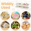 25/50Pcs Paper Charcuterie Boxes for Home Shop Waterproof Oil Resistant Bakery Boxes Good Sealing Multipurpose Sandwich Boxes