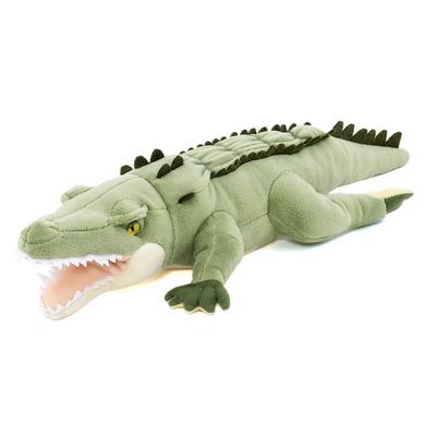Плюшевая игрушка «Крокодил соленой воды» Calorata, мягкая, реалистичная кукла-игрушка животное-крокодил, подарок, подарок на день рождения, рождественский подарок (16x8x38см / Сенсорный)