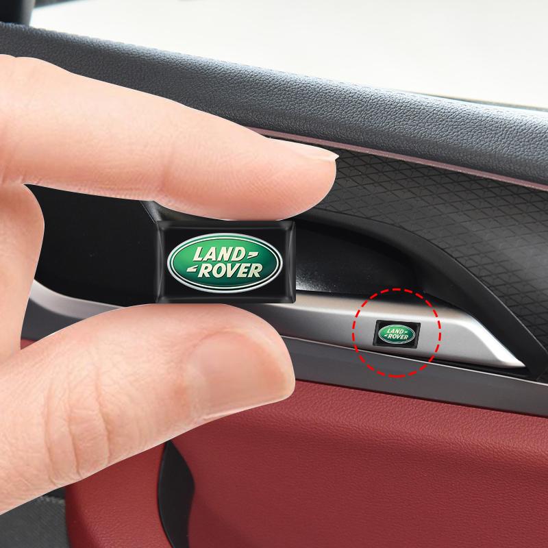Стайлинг автомобиля 3D Эпоксидные наклейки для украшения рулевого колеса и приборной панели автомобиля для Land Rover SVR Discovery Velar Defender Range Rover L322 L405
