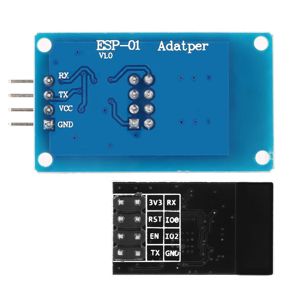 ESP8266 ESP01 Последовательный беспроводной WiFi-модуль приемопередатчика с адаптером ESP01