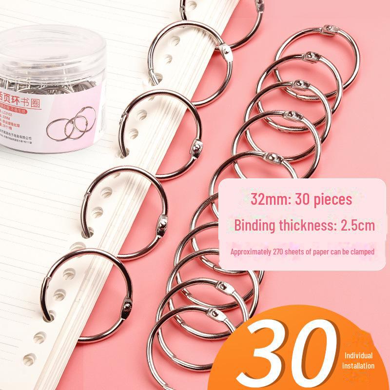 Кольца для переплета из металла цвета розового золота для альбомов своими руками