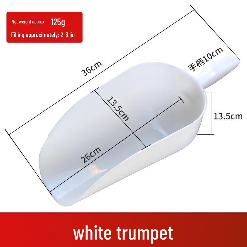 Многофункциональная лопатка для корма для аквакультуры для кур, уток и свиней - Сверхпрочный пластик