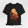 Zenitsu Silhouette Tee, Demon Slayer Anime Shirt, Japanese Art Top, Manga Fan