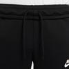 Nike Мужские вязаные спортивные штаны Черные Умеренные спортивные штаны AT3502-011