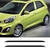 Для Kia Picanto 2026 2026 2 шт. Длинные полосы на боковые двери автомобиля Наклейки Виниловая пленка Декоративные наклейки DIY Декор Тюнинг Автоаксессуары