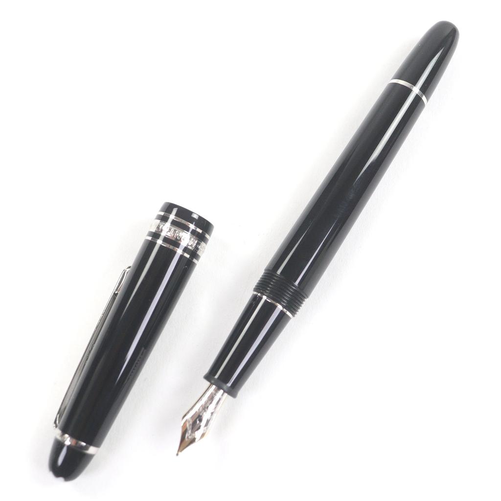 Отличная перьевая ручка MONTBLANC Meisterstück 145 Pix Classic Platinum Line Колпачок Б/у
