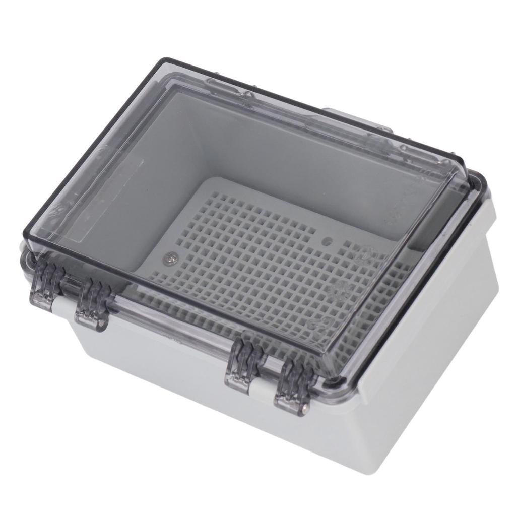 Electrical Junction Box Transparent Cover IP67 ABS Plastic Electrical Connection Box for Power Suppl