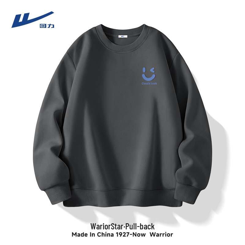 Warrior Men's Heavyweight Loose Fit Crew Neck Sweatshirt
