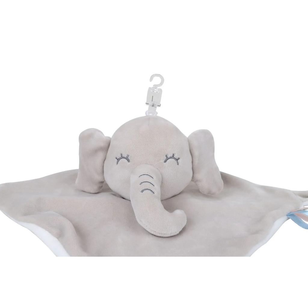 Cartoon Rabbit Elephants Unicorns Plush Toy Soft Stuffed Baby Toy Infant Animal White Bunny Soothe Appease Towel Comforting Blankie Toy with Rattle