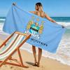 MCFC Print Beach Towel, Large Soft Quick Dry Towel for Beach Camping Swimming