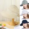 Summer Visor Foldable Beach Hat Wide Brim Outdoor Cap Sun Hat