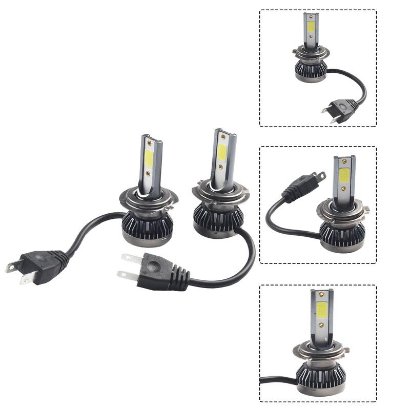 2PCS Car LED Headlight H7 LED 6000K Auto LED Lamp Turbo Fog Light 12V LED Headlight 110W 20000LM Hi/Low Kit Car Accessories