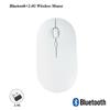 Rechargeable Wireless Mouse Bluetooth 2.4g Usb Mouse Ultra-thin Silent Gaming Mice For Ipad Macbook Tablet Computer Laptop Pc