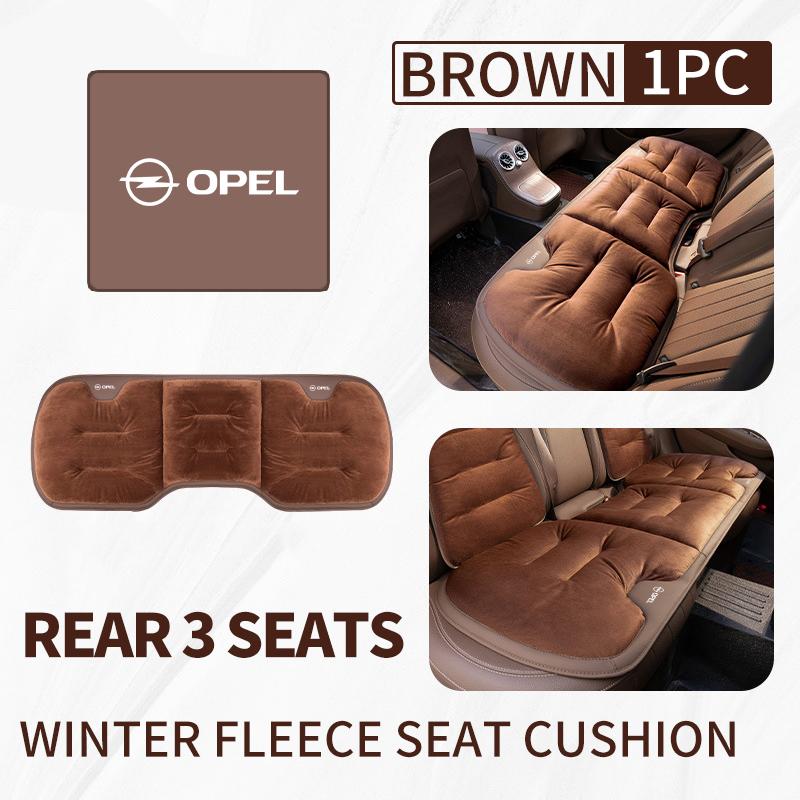 Winter Car Seat Cover Cushion Warm Flannel Protector Booster Pad For Opel Corsa Mokka Astra Cascada Adam Insignia Meriva Vectra BX8