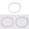 Gold Silver Pearl Waist Belt With Floral Design For Elegant Women Gift Idea