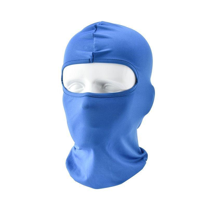 Детская УФ-защитная балаклава из ледяного шелка, маска для лица - летний солнцезащитный и ветрозащитный капюшон