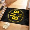 Borussia Dortmund Floor Mat Design For Foyer Outdoor Study Room Playrooms Antislip Carpet Anime Office Decor Wedding Party Gift