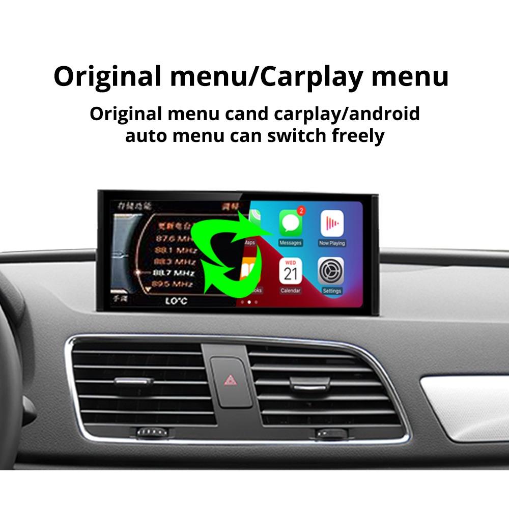 10,25'' Android 13.0 автомобильное радио для Q3 2013-2018 мультимедийный плеер навигация стерео CarPlay экран головное устройство GPS