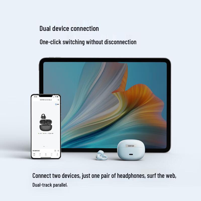 EDIFIER Comfo Clip Q Open-Ear Bluetooth Headset