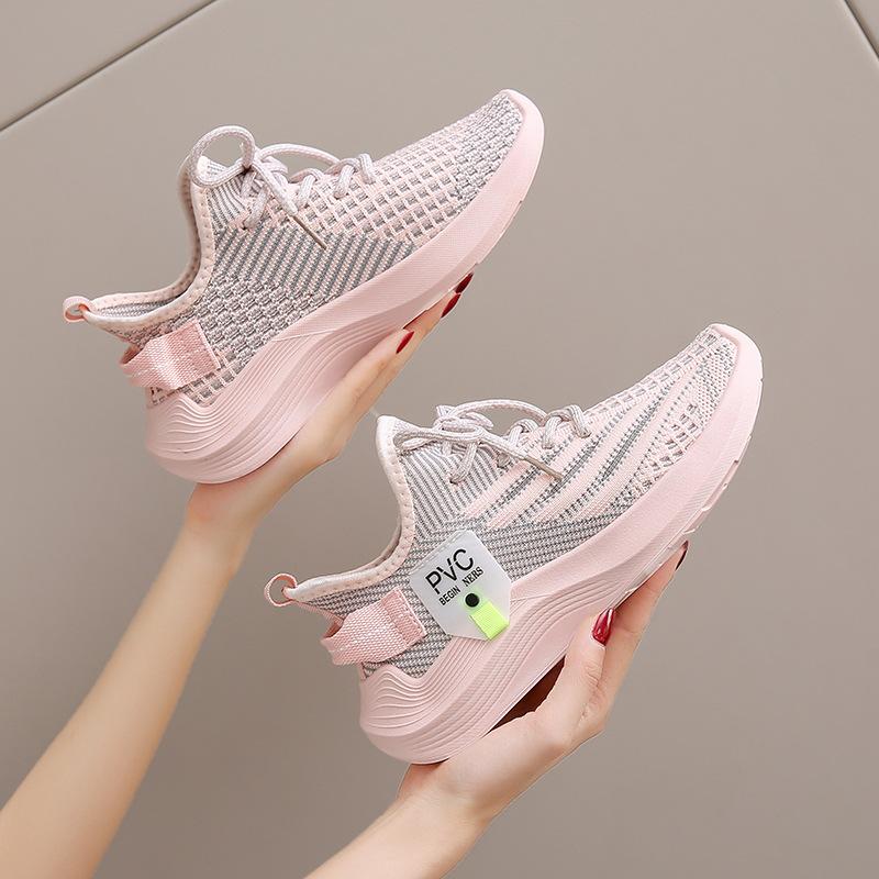 Women's New Summer Mesh Breathable Casual Running Shoes Sports Women's Shoes Outdoor Lightweight Mesh Shoes