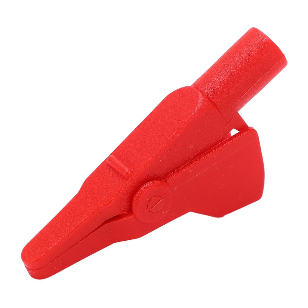 10Pcs J.60032 Banana Test Clip Enclosed Electrical Test Clips with 4mm for Electronic Instruments