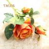 1Pc Real Touch Artificial Rose Fake Flower Wedding Bouquet Party Home Decor Decoration
