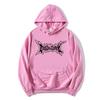 Худи с графическим логотипом Denzel Curry, с длинным рукавом, флисовые, с капюшоном, повседневные, унисекс, стритвир, женские топы