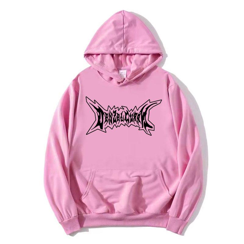 Худи с графическим логотипом Denzel Curry, с длинным рукавом, флисовые, с капюшоном, повседневные, унисекс, стритвир, женские топы