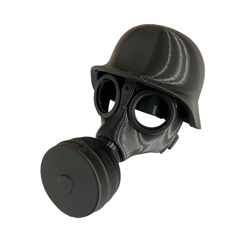 Hitch Cover Steel Trailer With Helmet And Gas Mask 3d Printed Trailer Hitch Ball Cover Prevent Receiver Tube From Rusting