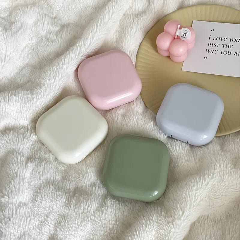 1 шт. Женский цветной футляр для контактных линз Sweet Style, косметический футляр для контактных линз, дорожный набор, аксессуары для очков